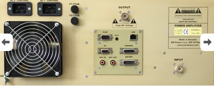 OM4001A リニアアンプ 160m~10m 4kw出力 OM POWER 送料込み