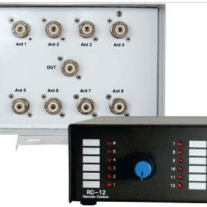 HAMPLUS　手動アンテナ切替機　アンテナスイッチ　４ｋWpep　8回路　コントローラー付き 税込送料込み